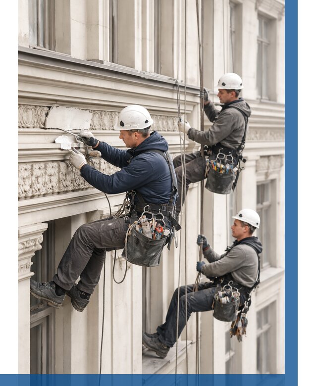 Ремонт карнизов и молдингов в Губахе от 1244 р. | ВЫСОТНИК-Гбх