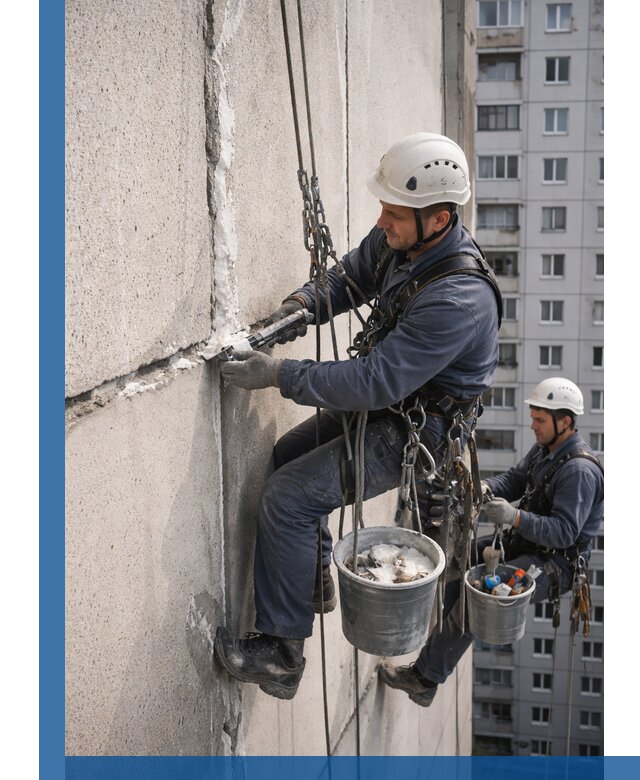 Утепление межпанельных швов в Губахе профессионально и надежно