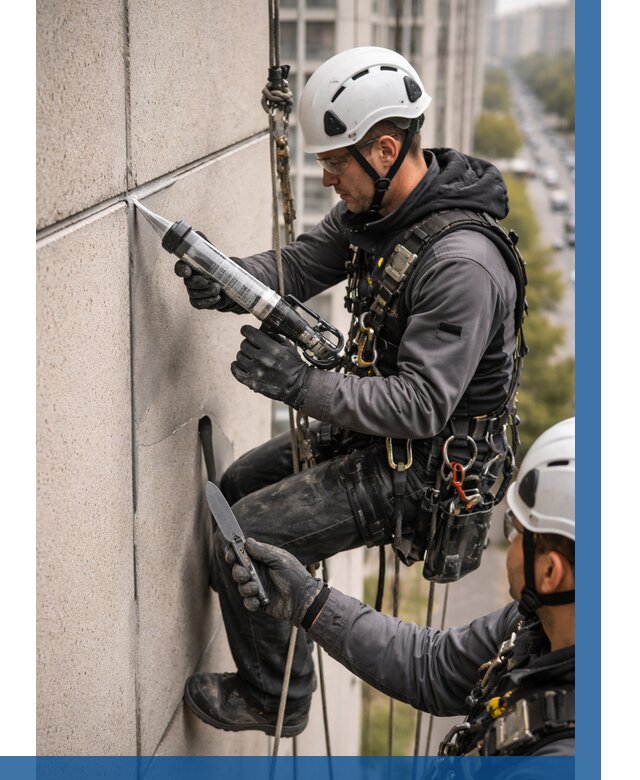 Первичная герметизация швов в Губахе от 622 р. | ВЫСОТНИК-Гбх