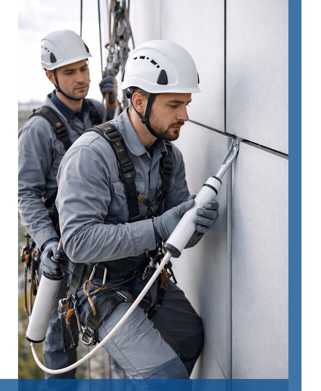 Герметизация швов вилатермом в Губахе от 622 р. | ВЫСОТНИК-Гбх