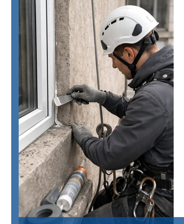 Герметизация монтажных швов окон в Губахе с гарантией качества