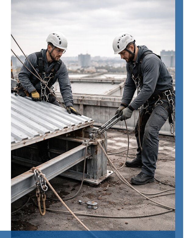 Демонтаж крышной установки в Губахе от 88111 р. | ВЫСОТНИК-Гбх