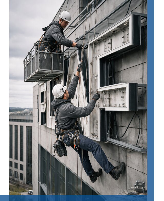 Обслуживание крышной рекламы в Губахе от 7775 р. | ВЫСОТНИК-Гбх