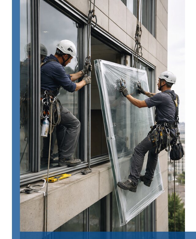 Профессиональная замена стекла в витраже в Губахе с гарантией
