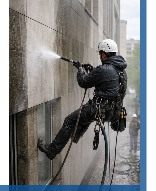 Гидроструйная очистка поверхностей в Губахе от 881 р. | ВЫСОТНИК-Гбх