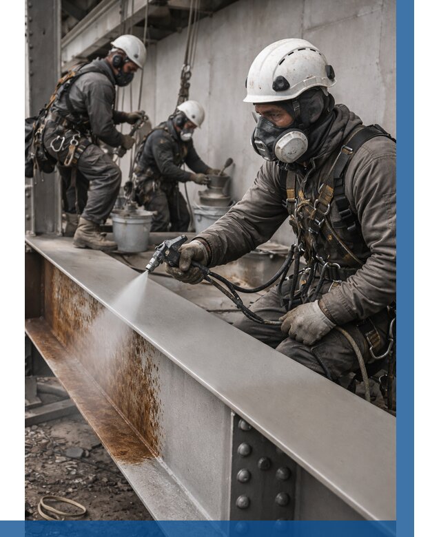 Антикоррозионная покраска металла в Губахе от 726 р. | ВЫСОТНИК-Гбх