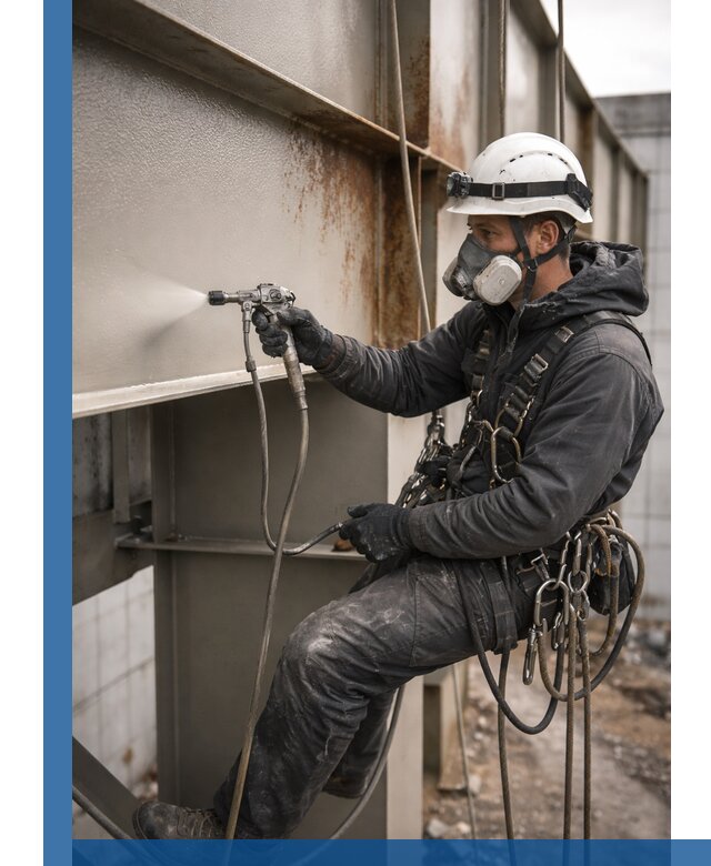 Антикоррозионная покраска металлических конструкций в Губахе