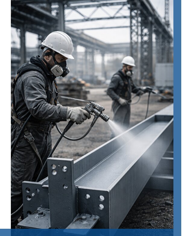 Антикорроз. обработка металлоконстр. в Губахе от 466 р. | ВЫСОТНИК-Гбх