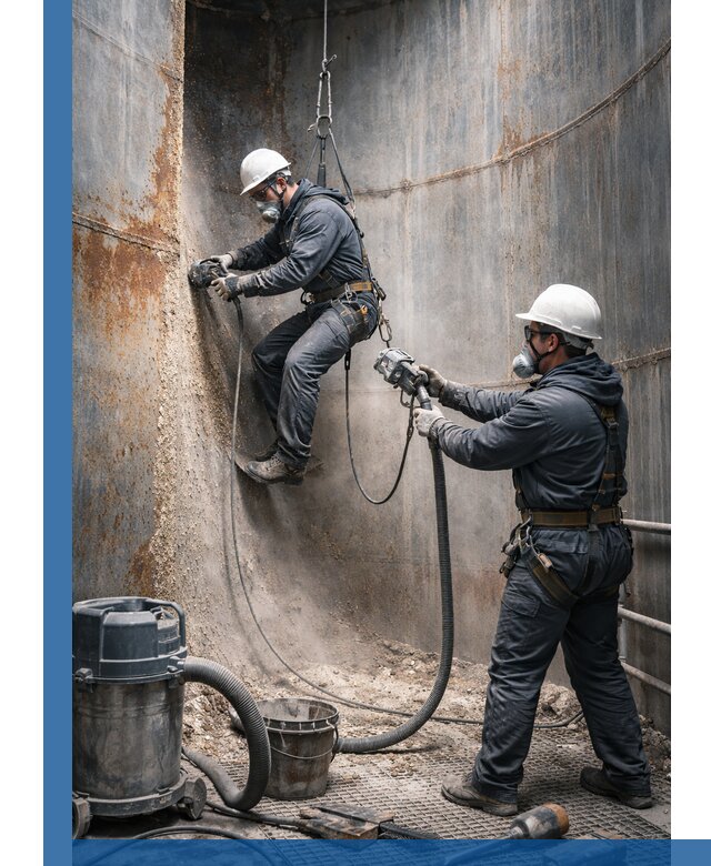 Зачистка силосов в Губахе профессионально с выездом и гарантией