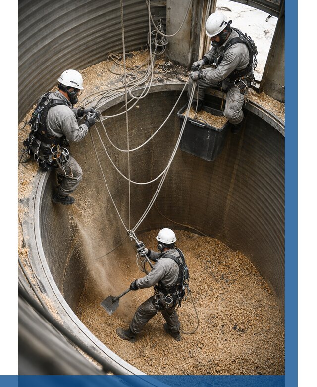 Чистка зерновых бункеров в Губахе от 12439 р. | ВЫСОТНИК-Гбх