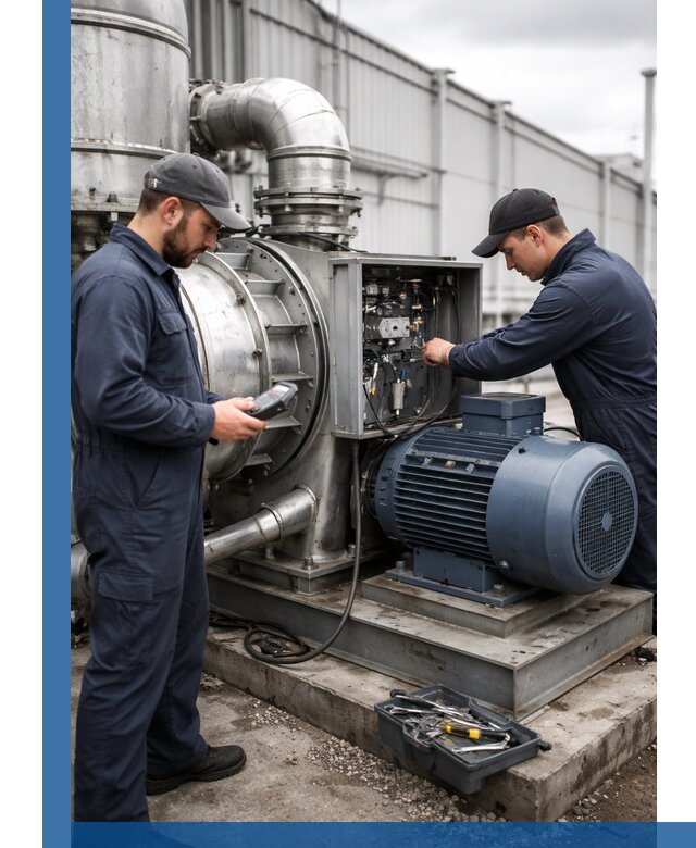 Техническое обслуживание промышленного оборудования в Губахе