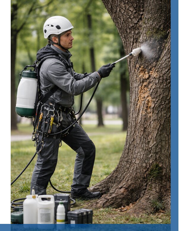 Обработка деревьев от вредителей в Губахе от 4665 р. | ВЫСОТНИК-Гбх