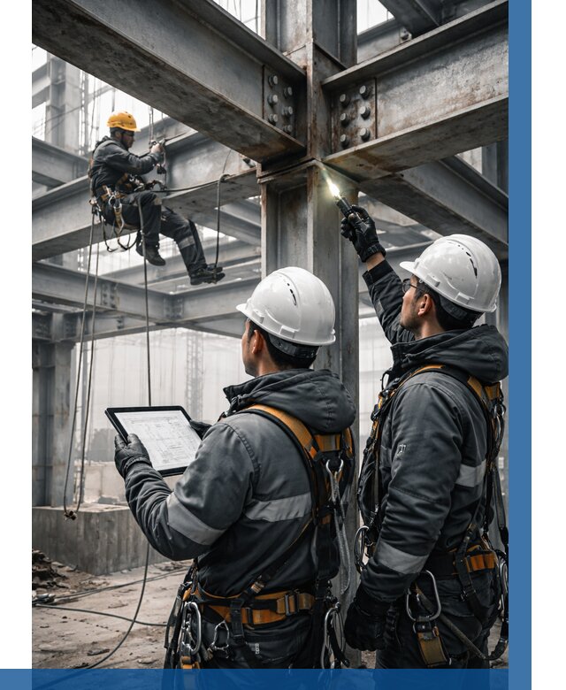 Обследование металлоконструкций в Губахе от 5701 р. | ВЫСОТНИК-Гбх